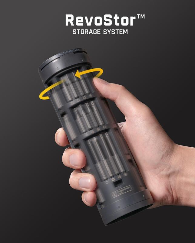 Fanttik E2 Ultra Mini Cordless Screwdriver – 50 Magnetic Bits, 0.6N.M Torque