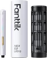 Fanttik E2 Ultra Mini Cordless Screwdriver – 50 Magnetic Bits, 0.6N.M Torque